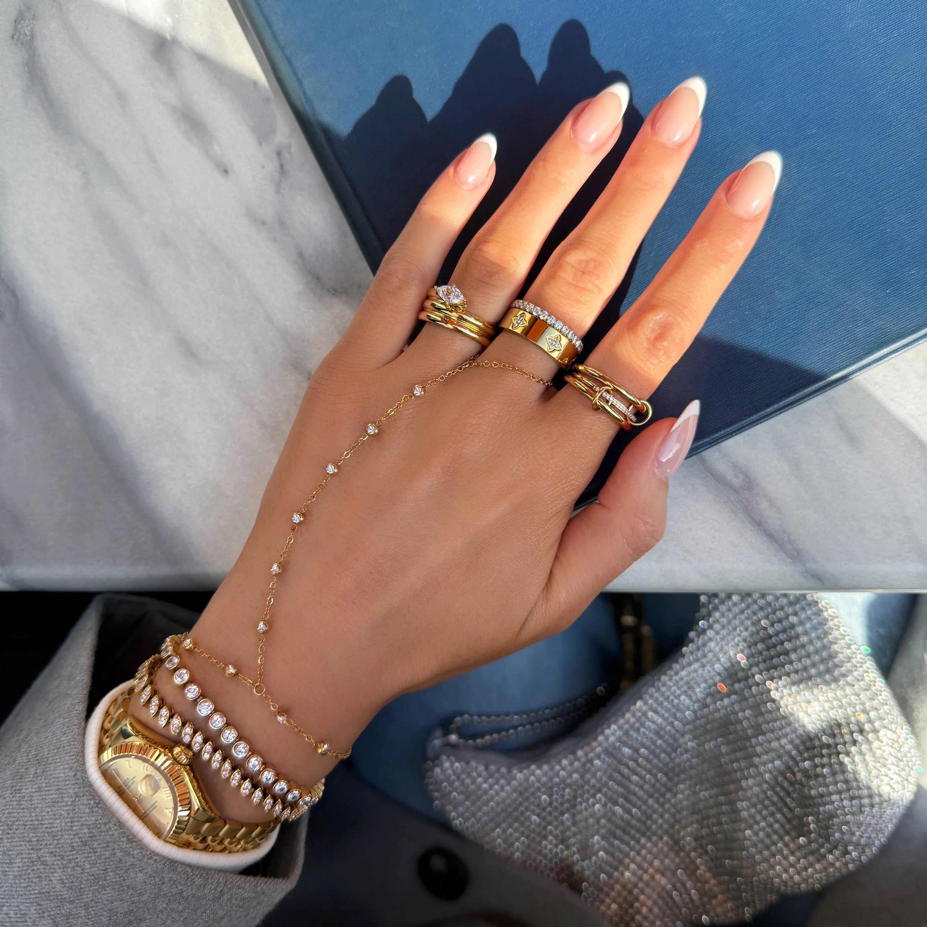 Dara Diamond Ring Stack