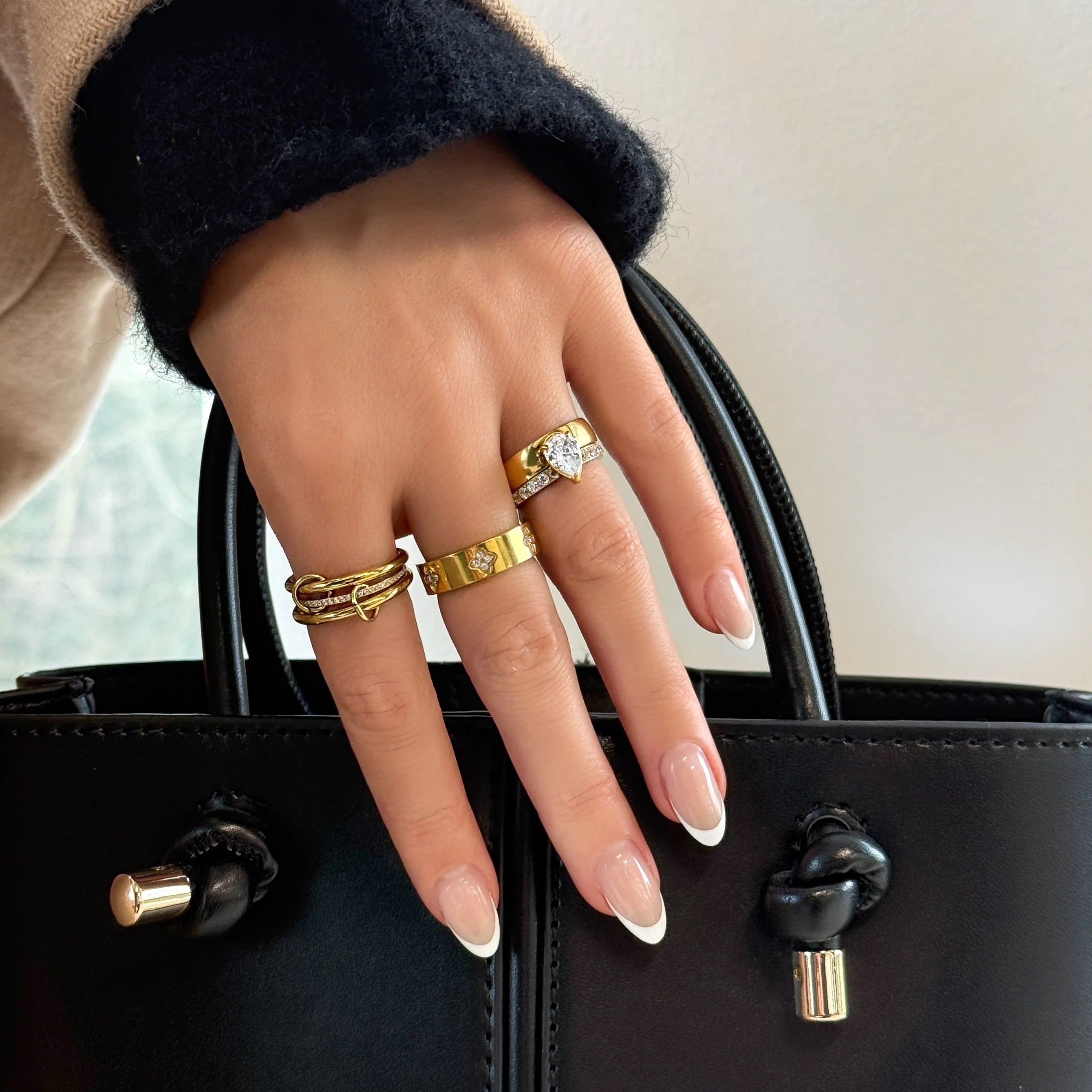 Dara Diamond Ring Stack