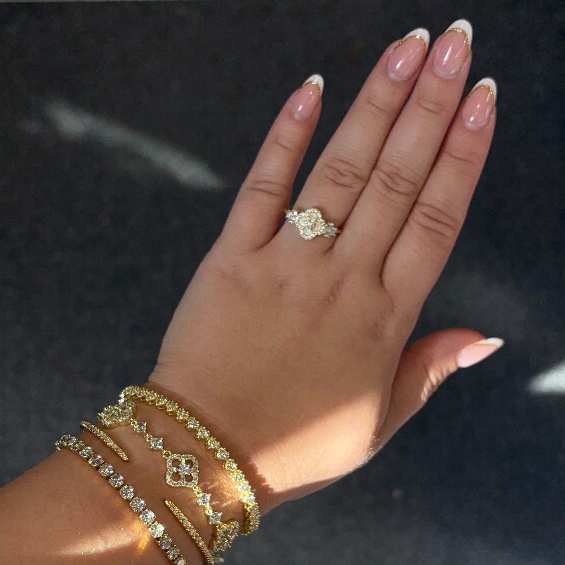 Diamond Bloom Ring