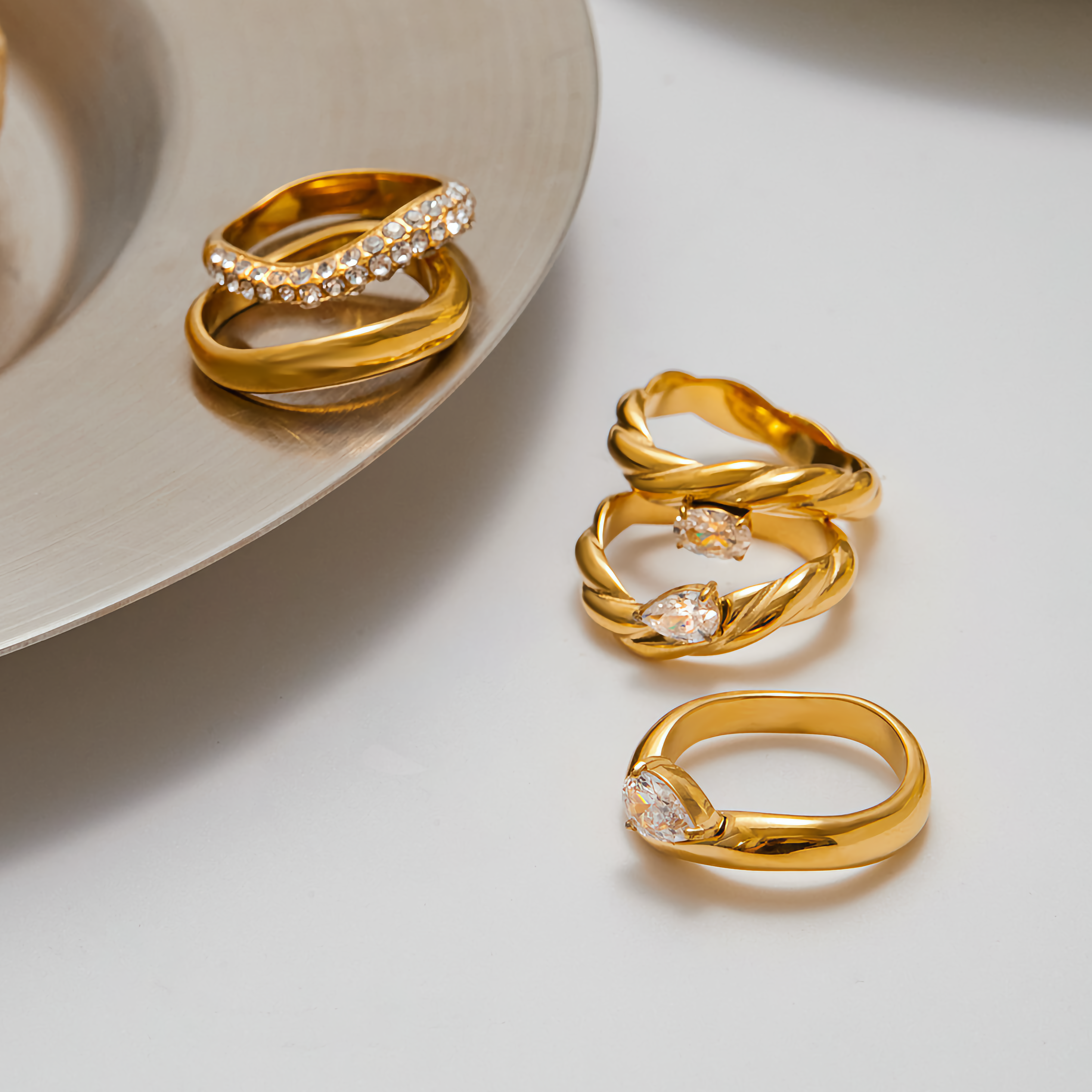 Noemi Curated Ring Stack Collection