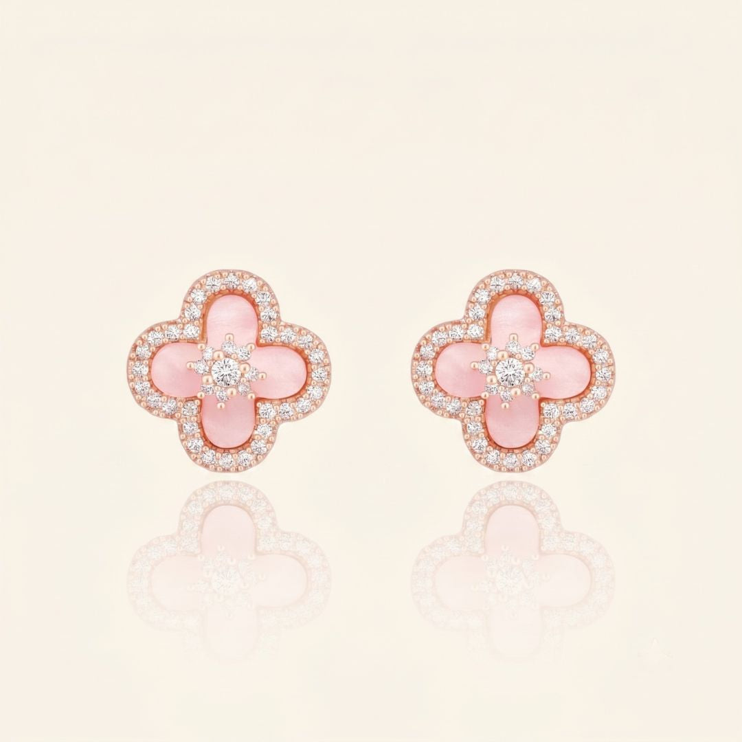 Diamond Bloom Earrings