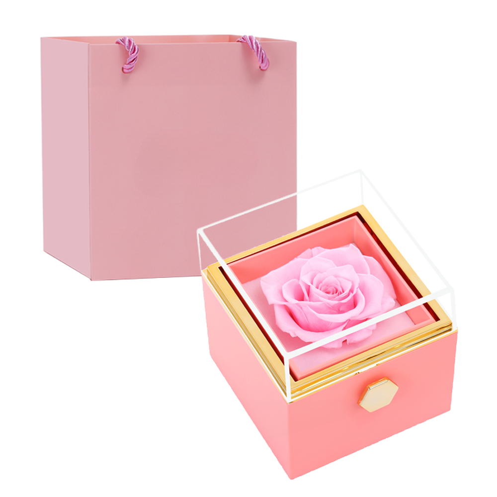 Rotating Eternal Rose Gift Box