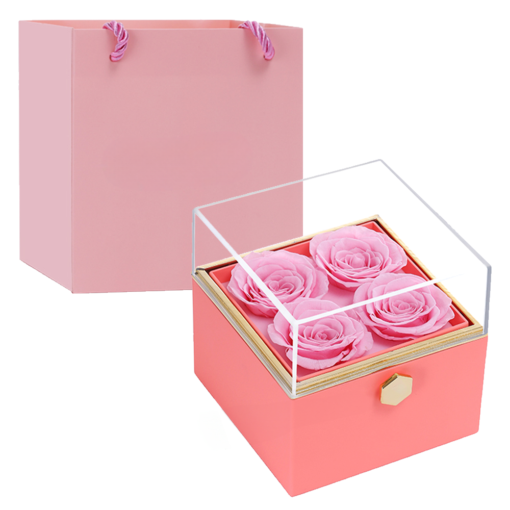Rotating Eternal Rose Gift Box