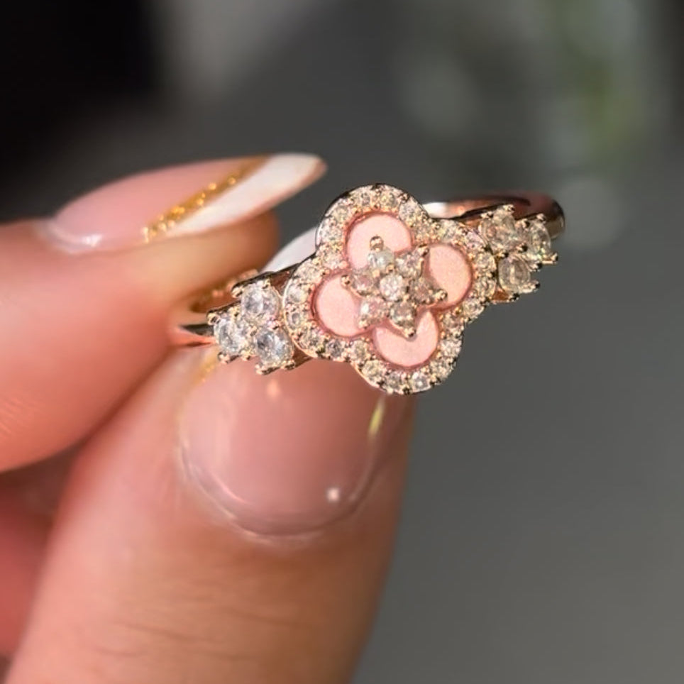 Diamond Bloom Ring
