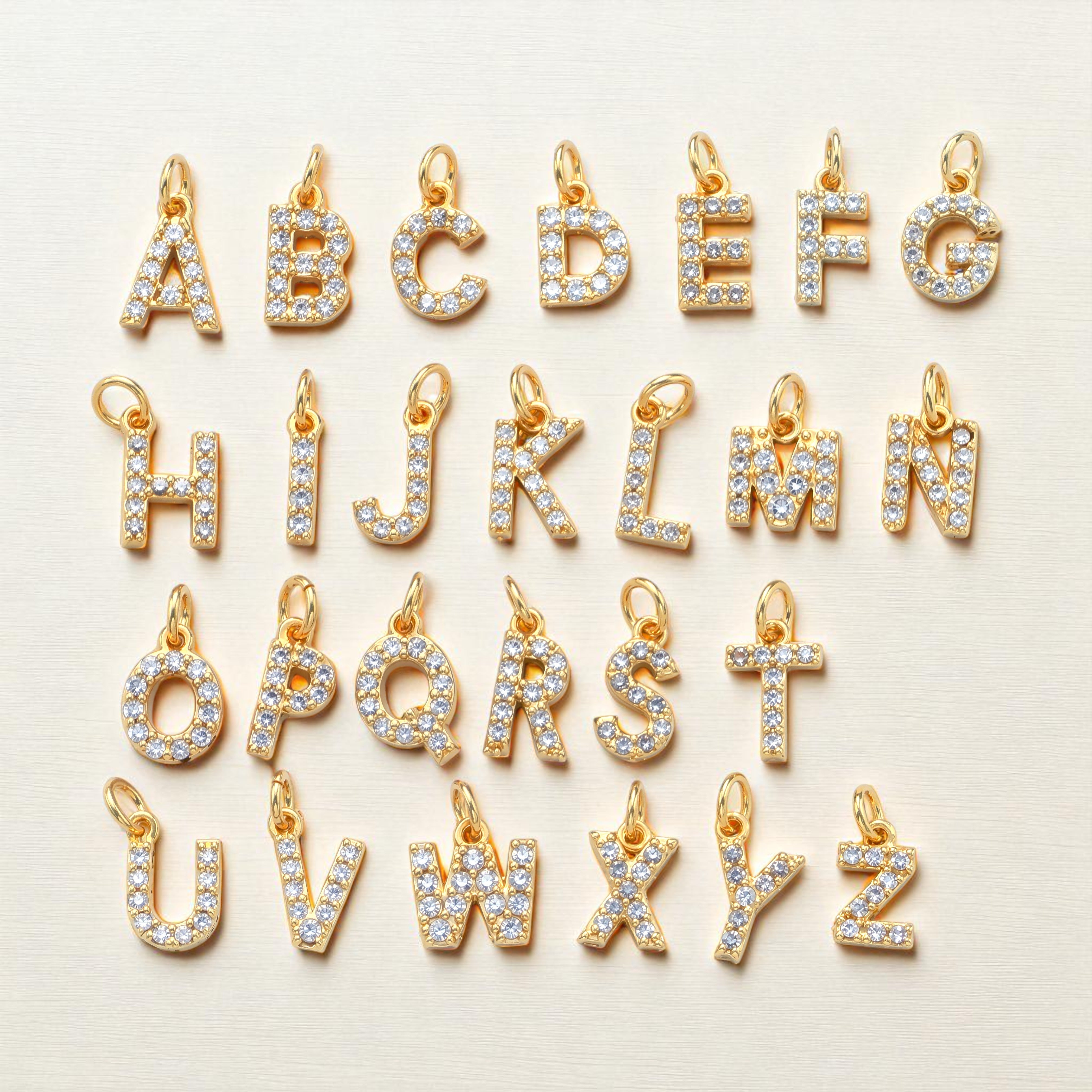 Marisse Diamond Initial Bracelet