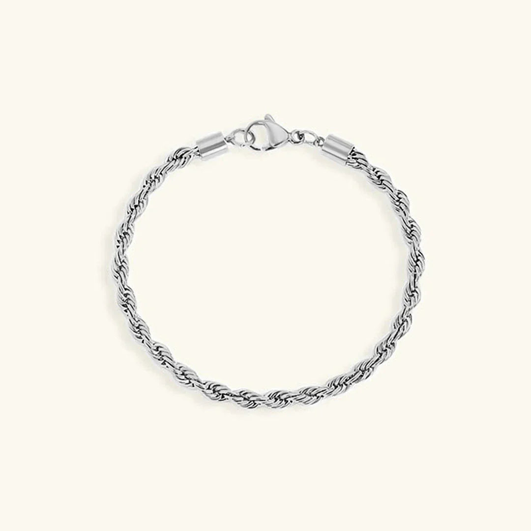 Gigi Rope Chain Gold Bracelet