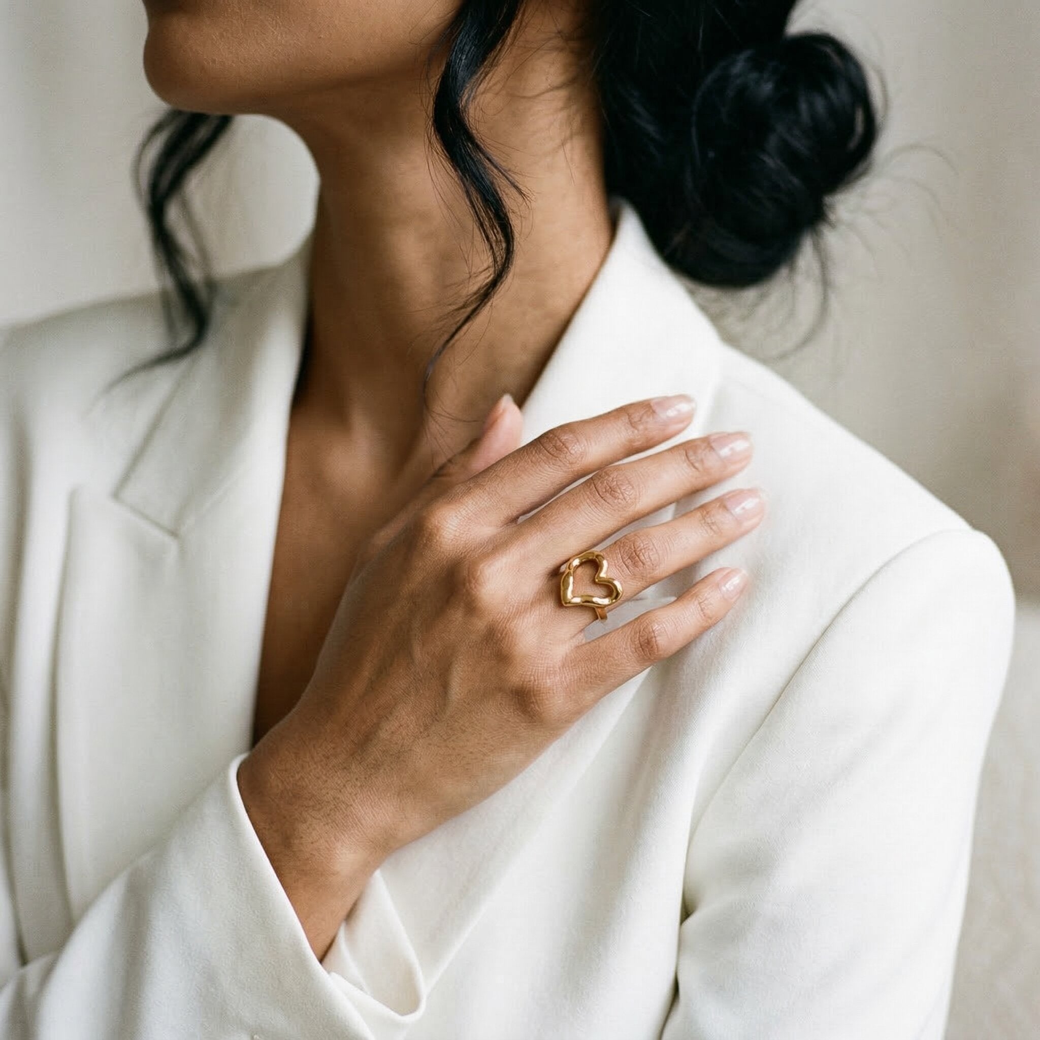 Verity Heart Ring