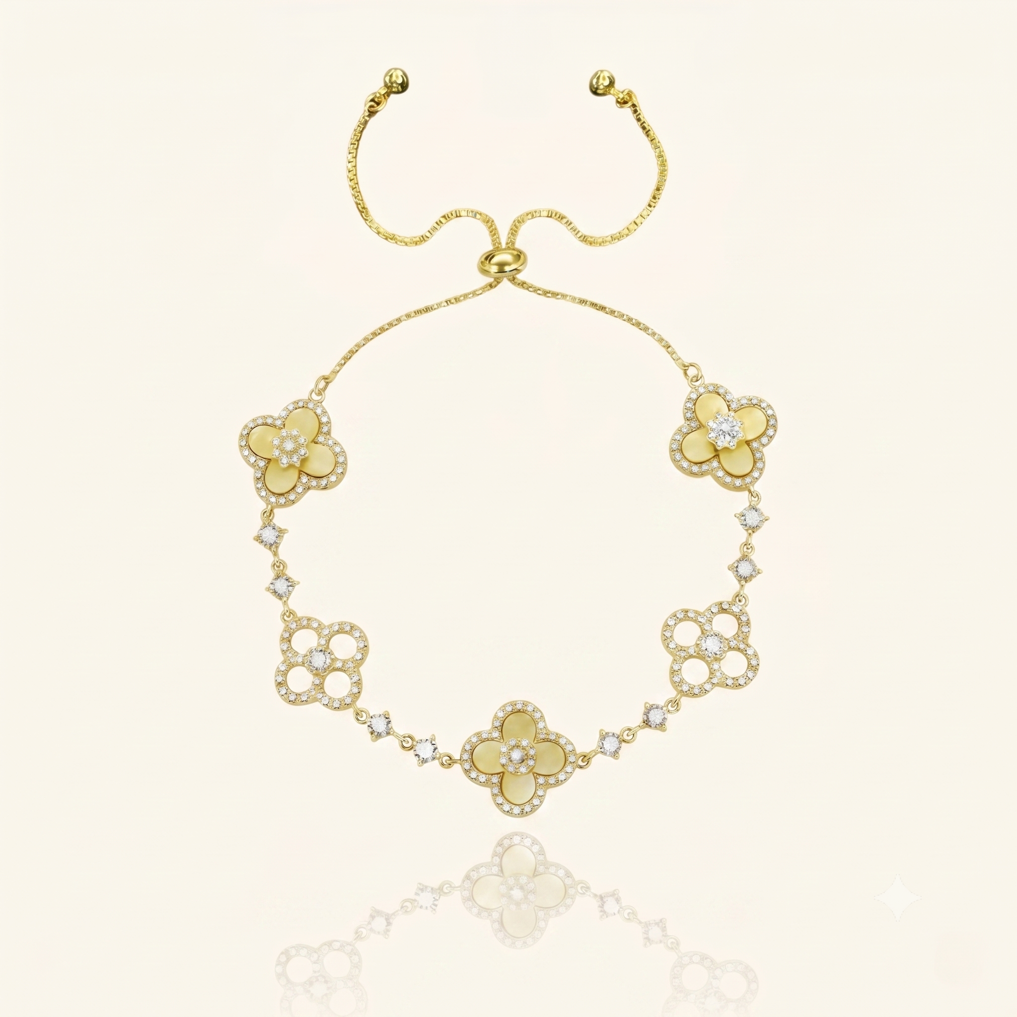 Diamond Bloom Bracelet
