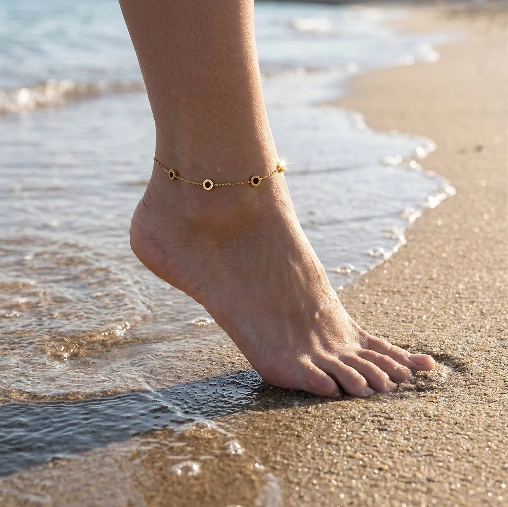 Mae Gold Anklet