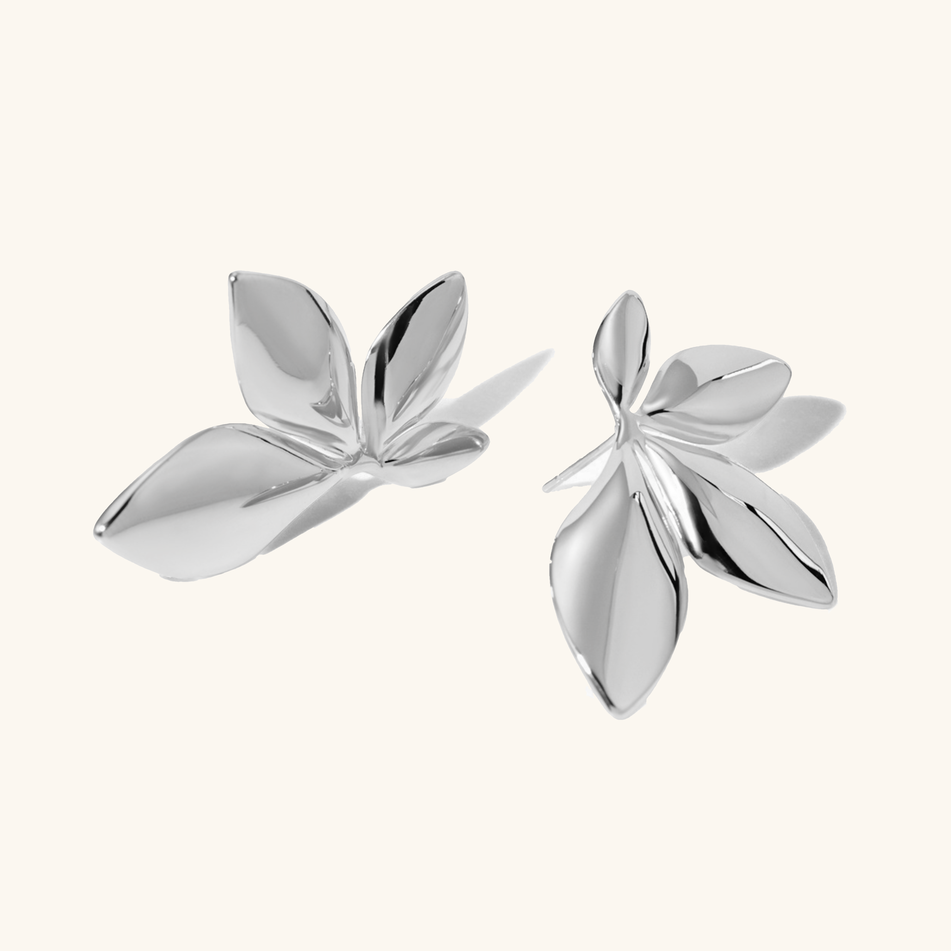 Velle Gold Petal Earrings