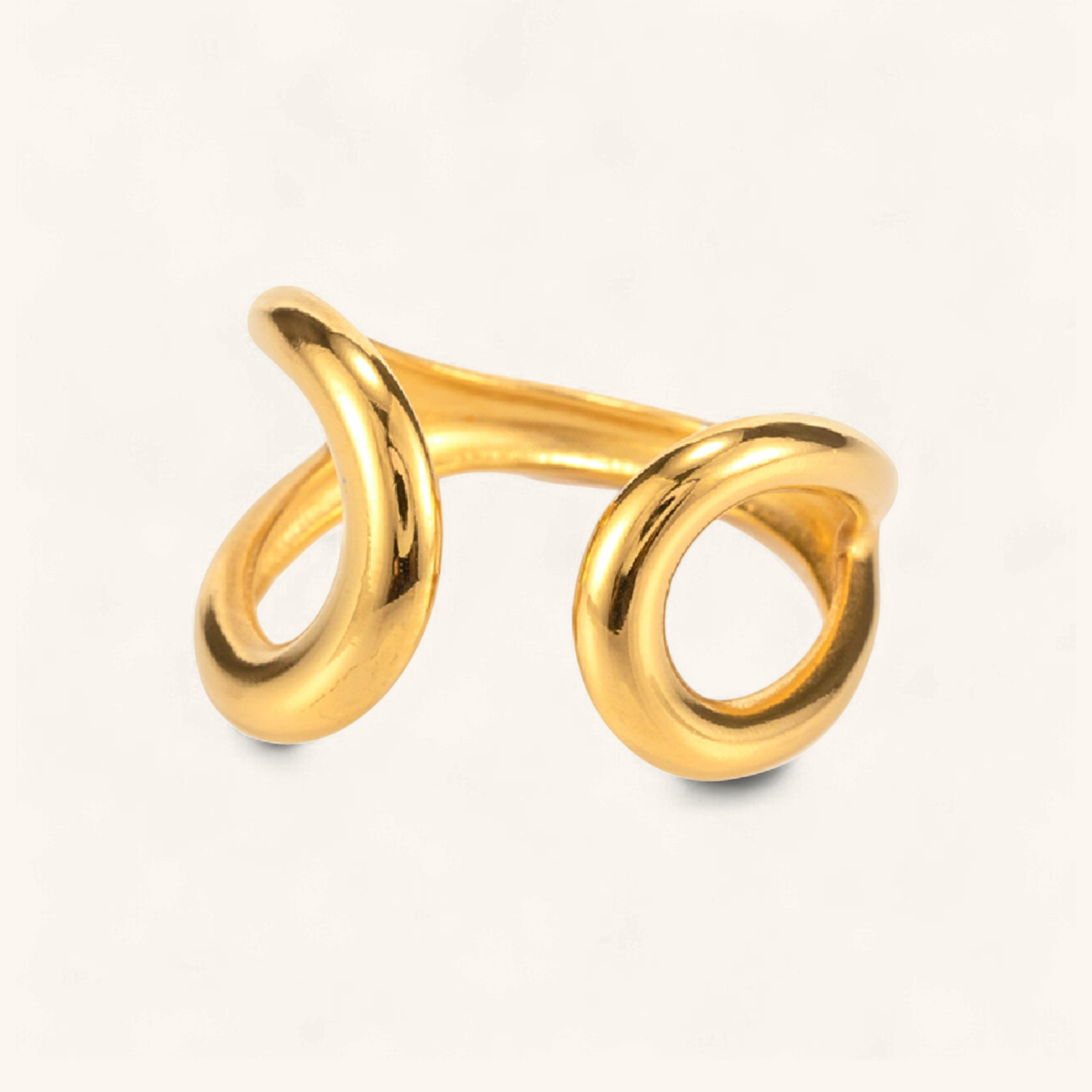 Jackie Twisted Band Ring