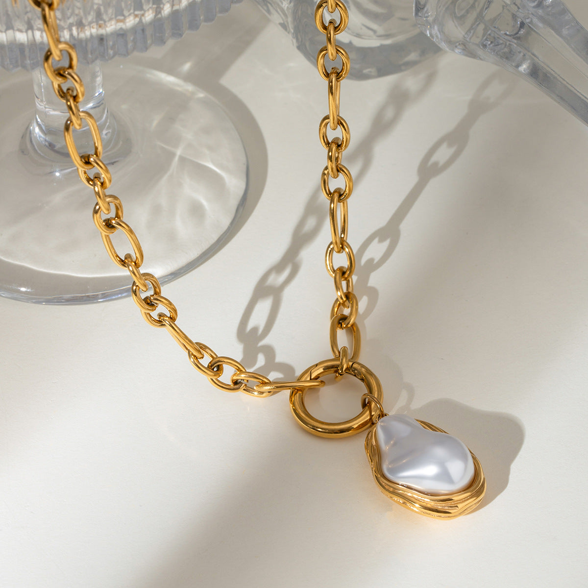 Shelby Mother Of Pearl Pendant