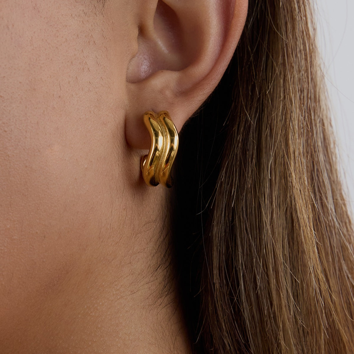 Double Curve Hoops