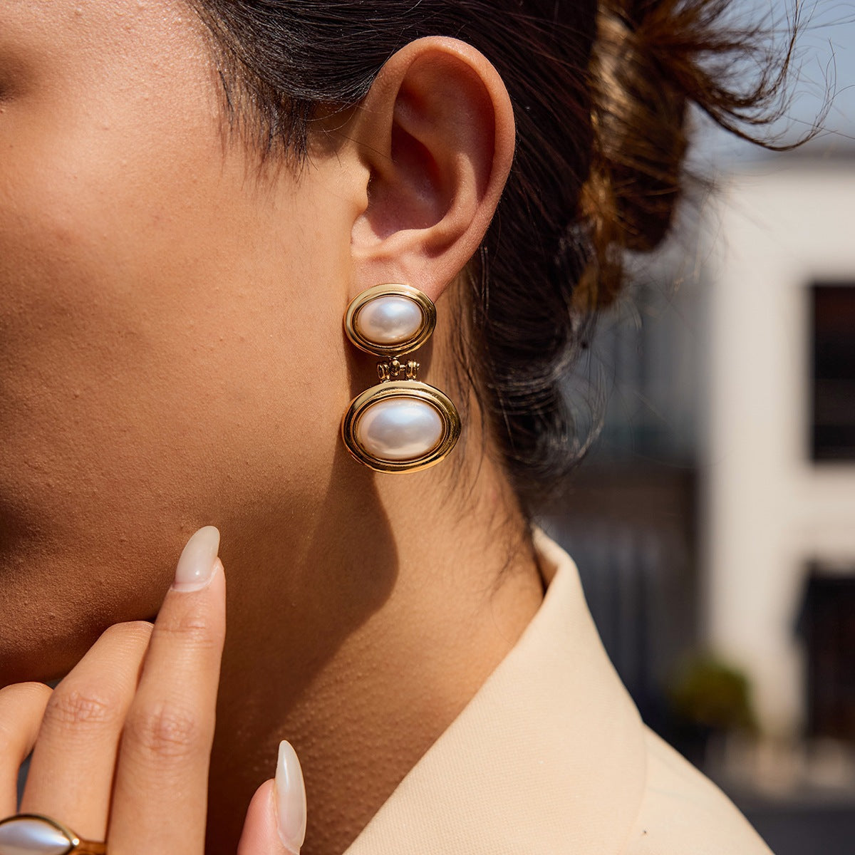 Winnie Freshwater Pearl Earrings