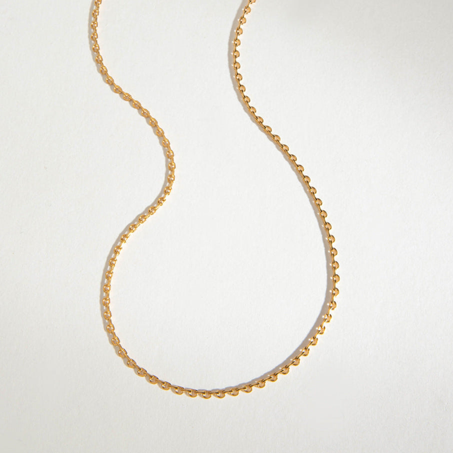 Loraine Gold Chain Necklace