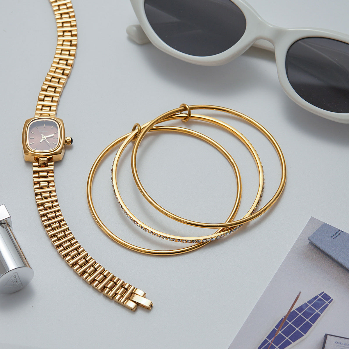 Quinley Stacked Diamond Bracelet