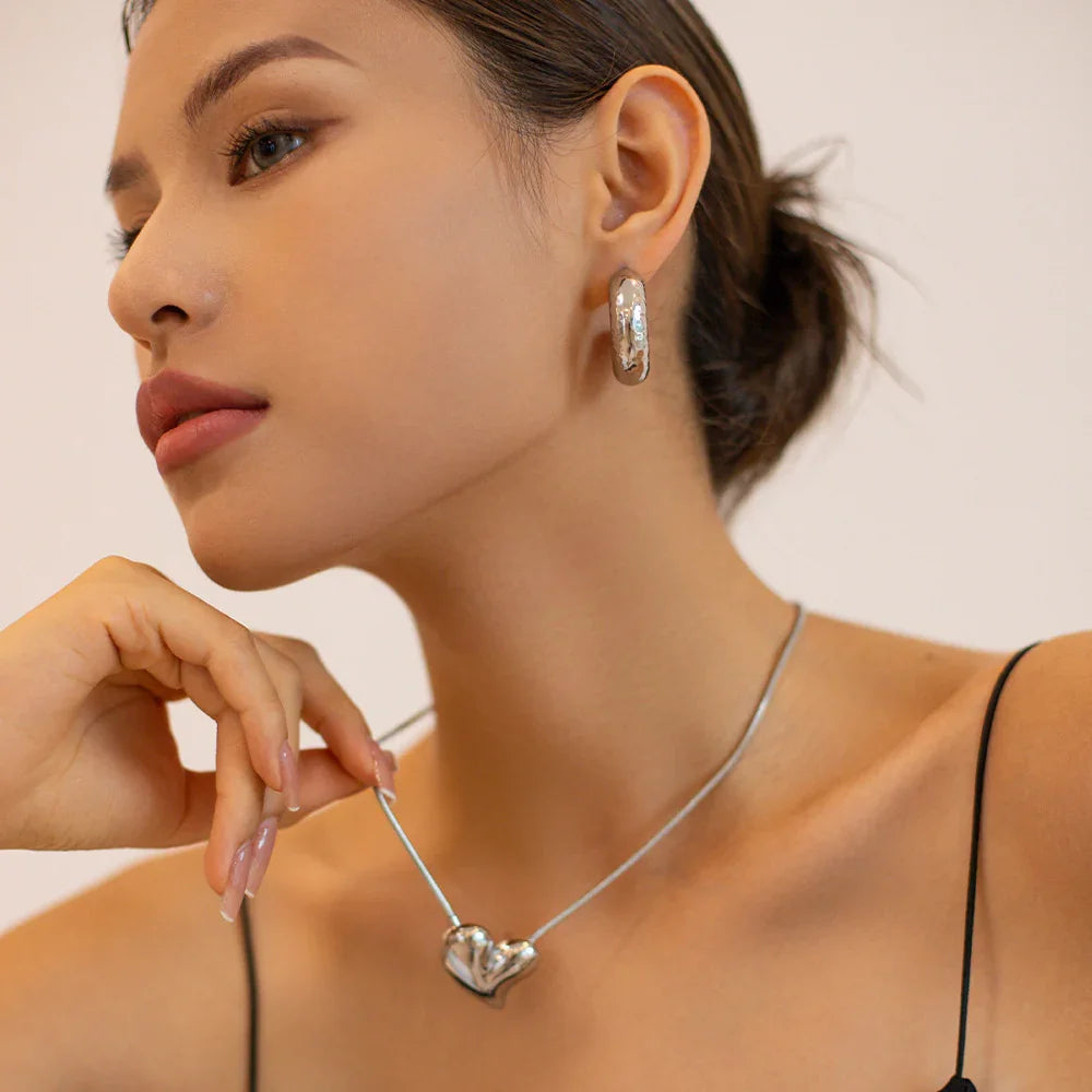 Bethany Silver Earrings