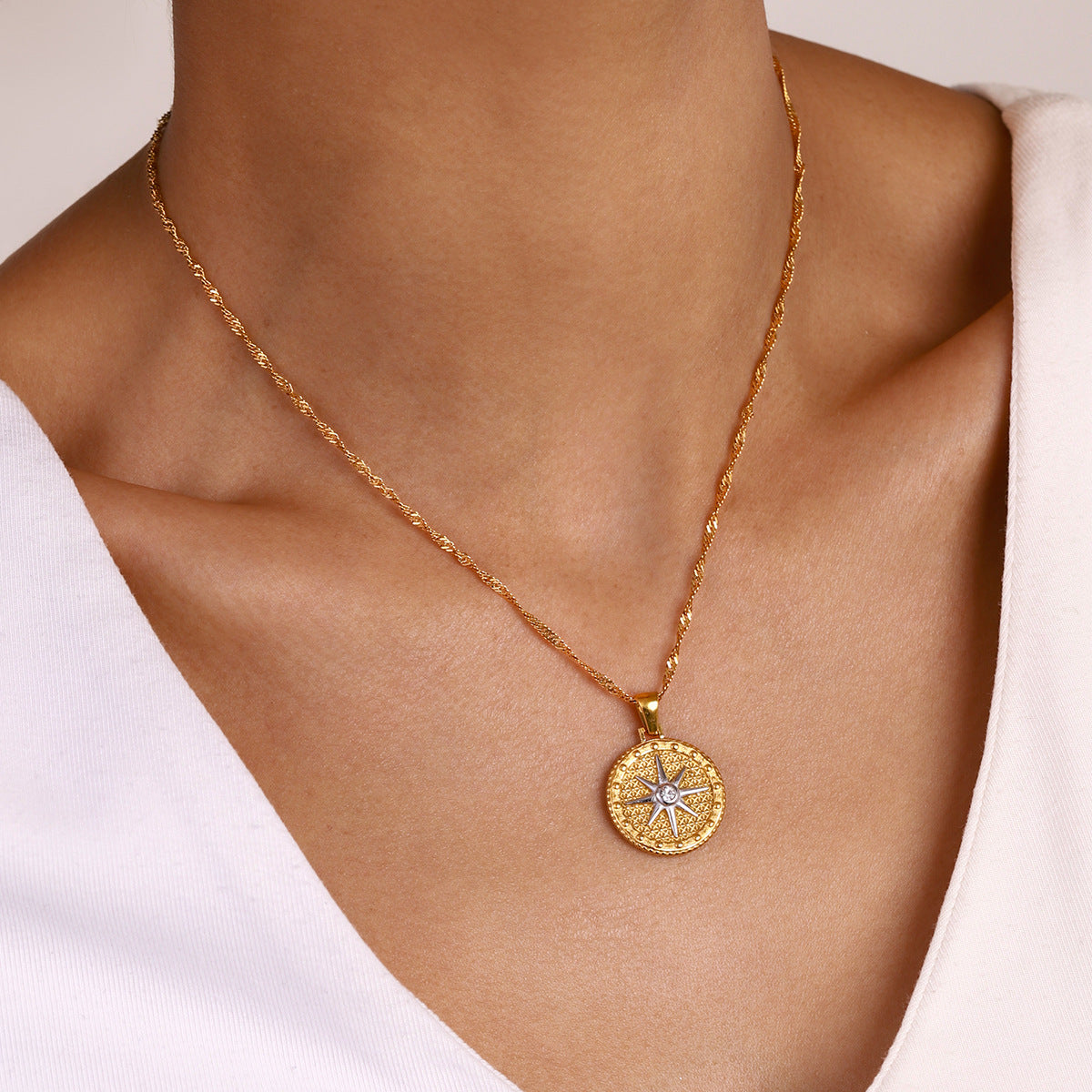 Parker Gold Star Pendant