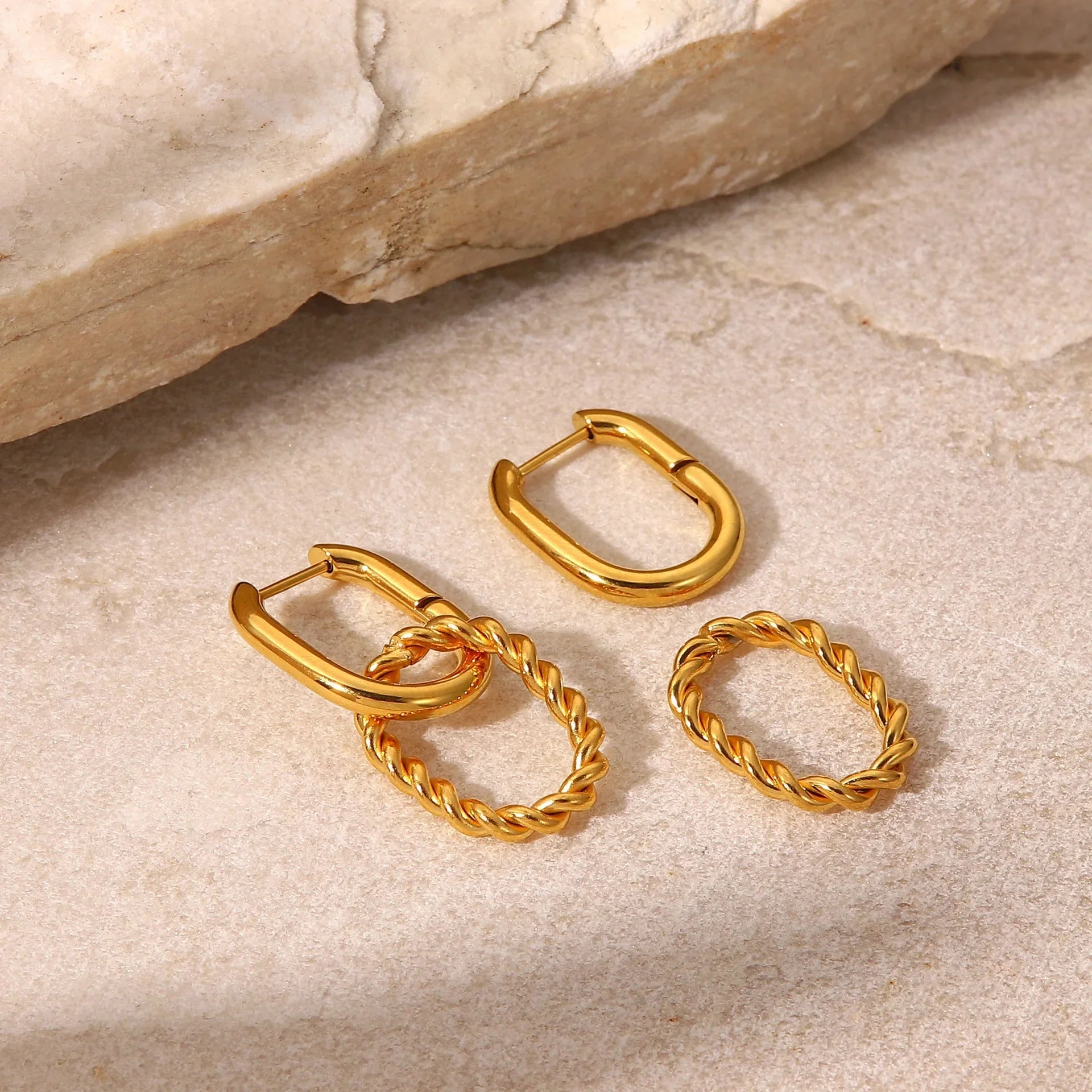 Skadi Gold Earrings
