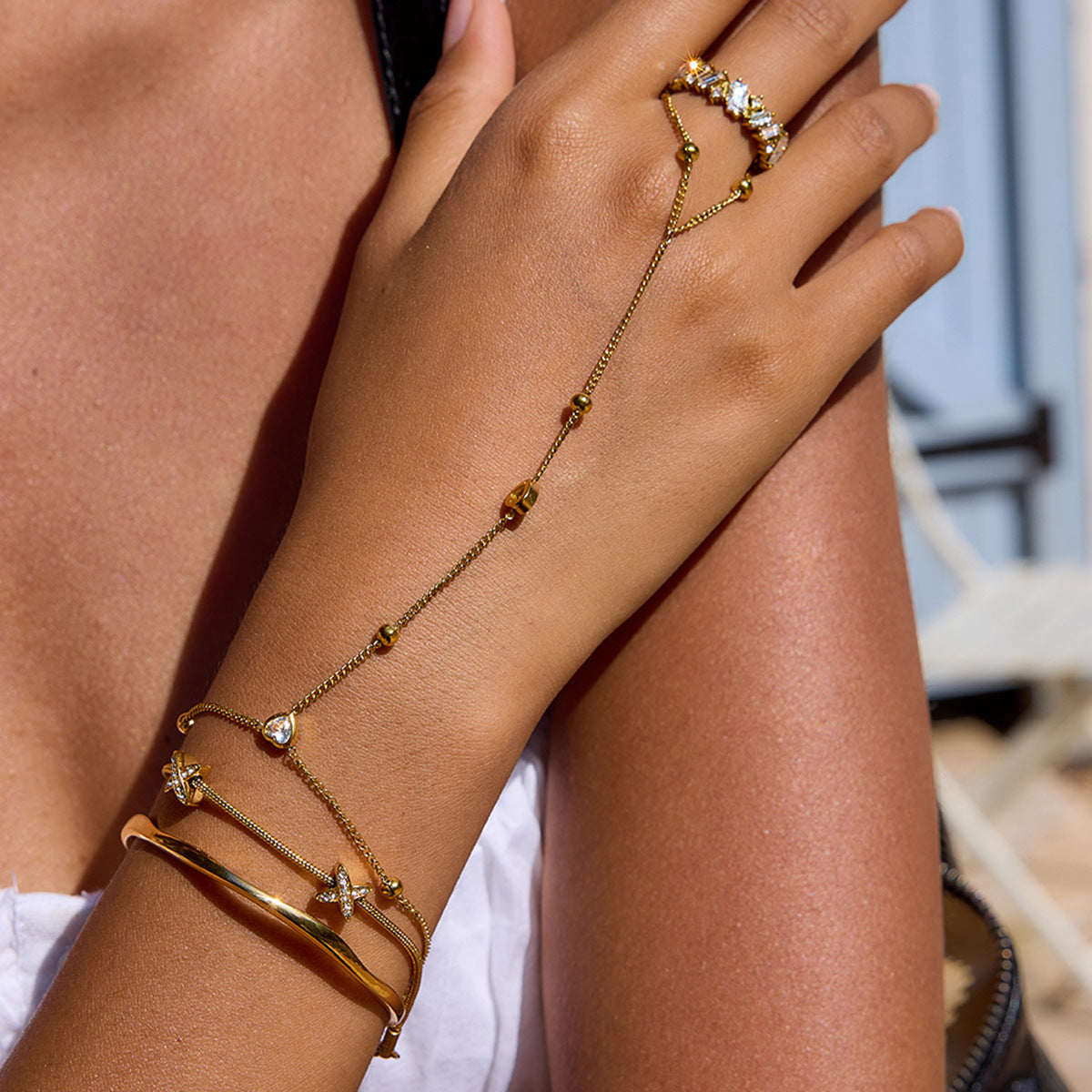 Calista Bracelet & Ring Stack Bundle