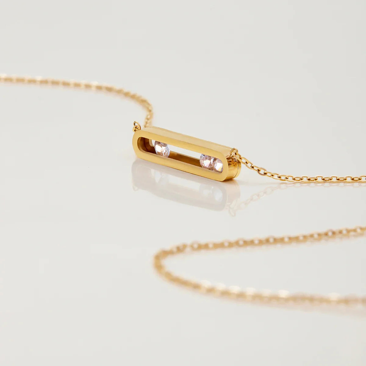 Abby Sculpted Gold Pendant