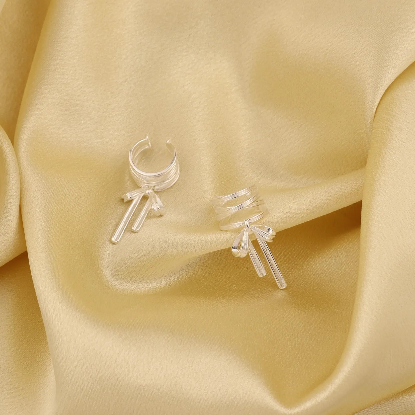 Bow Tie Ear Cuff Earring