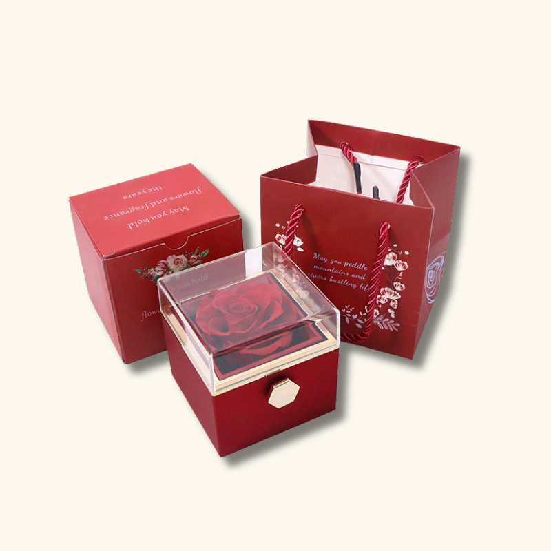 Rotating Eternal Rose Gift Box