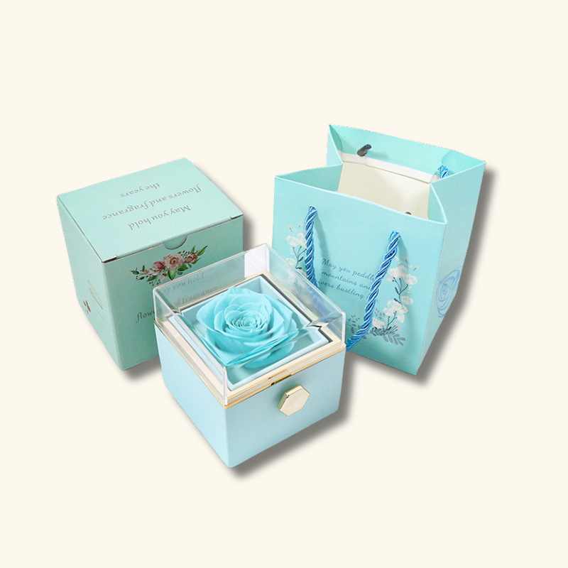 Rotating Eternal Rose Gift Box
