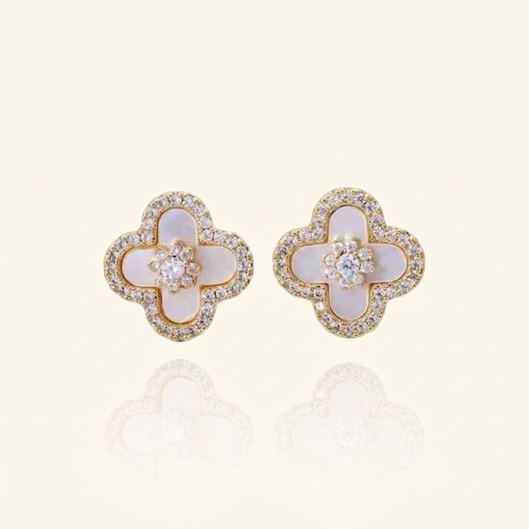 Diamond Bloom Earrings
