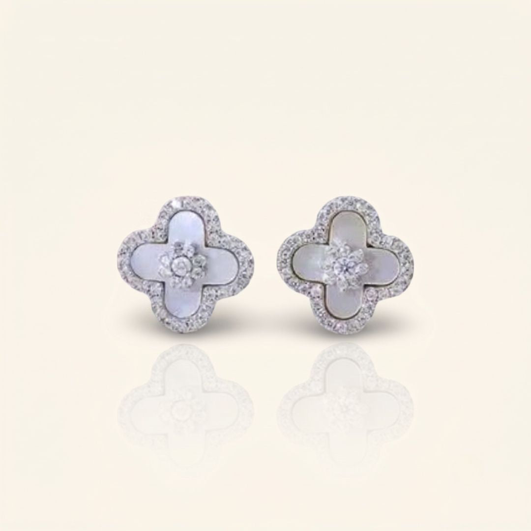 Diamond Bloom Earrings