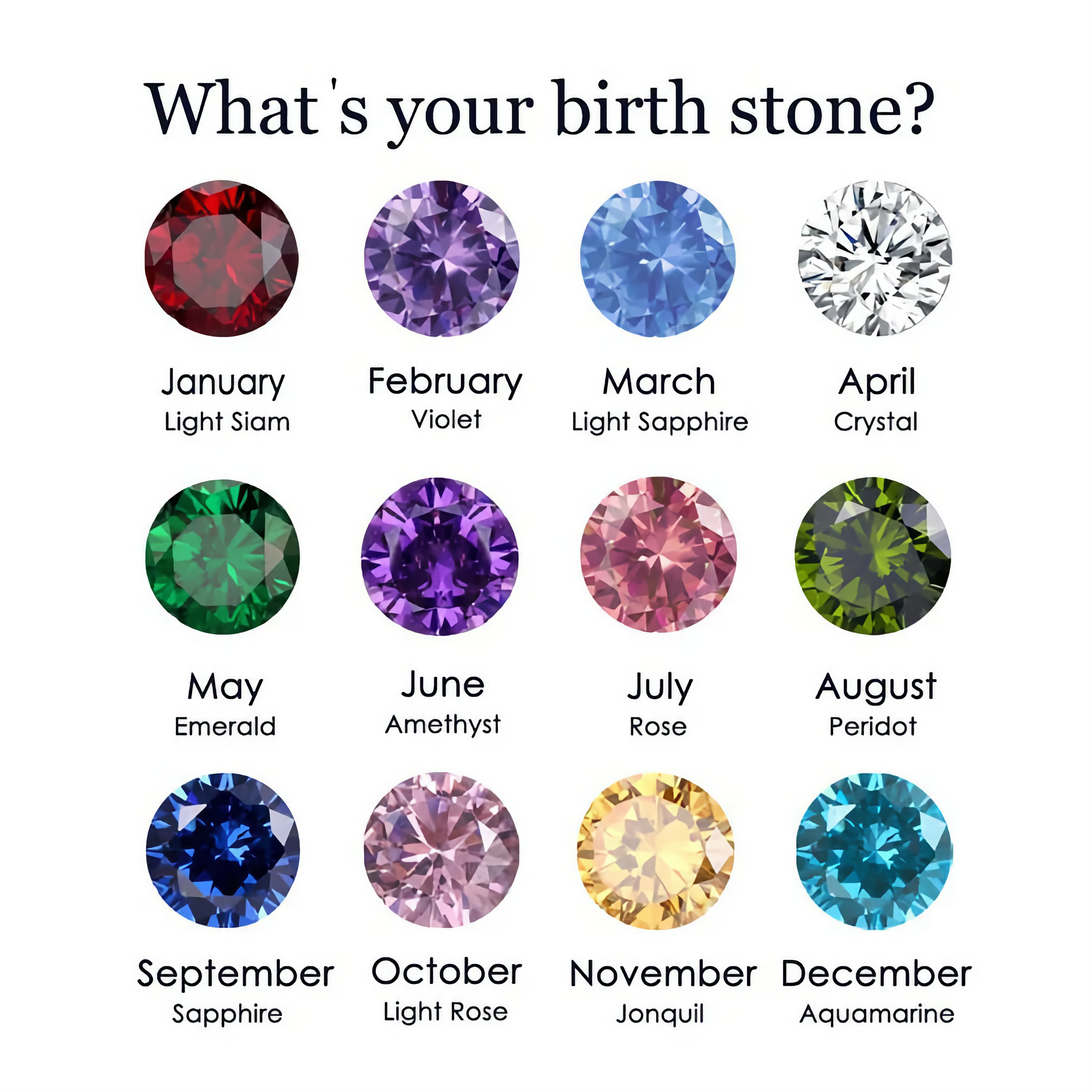 Caitlin Birthstone Pearl Necklace