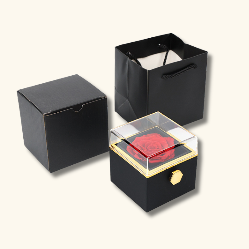 Rotating Eternal Rose Gift Box