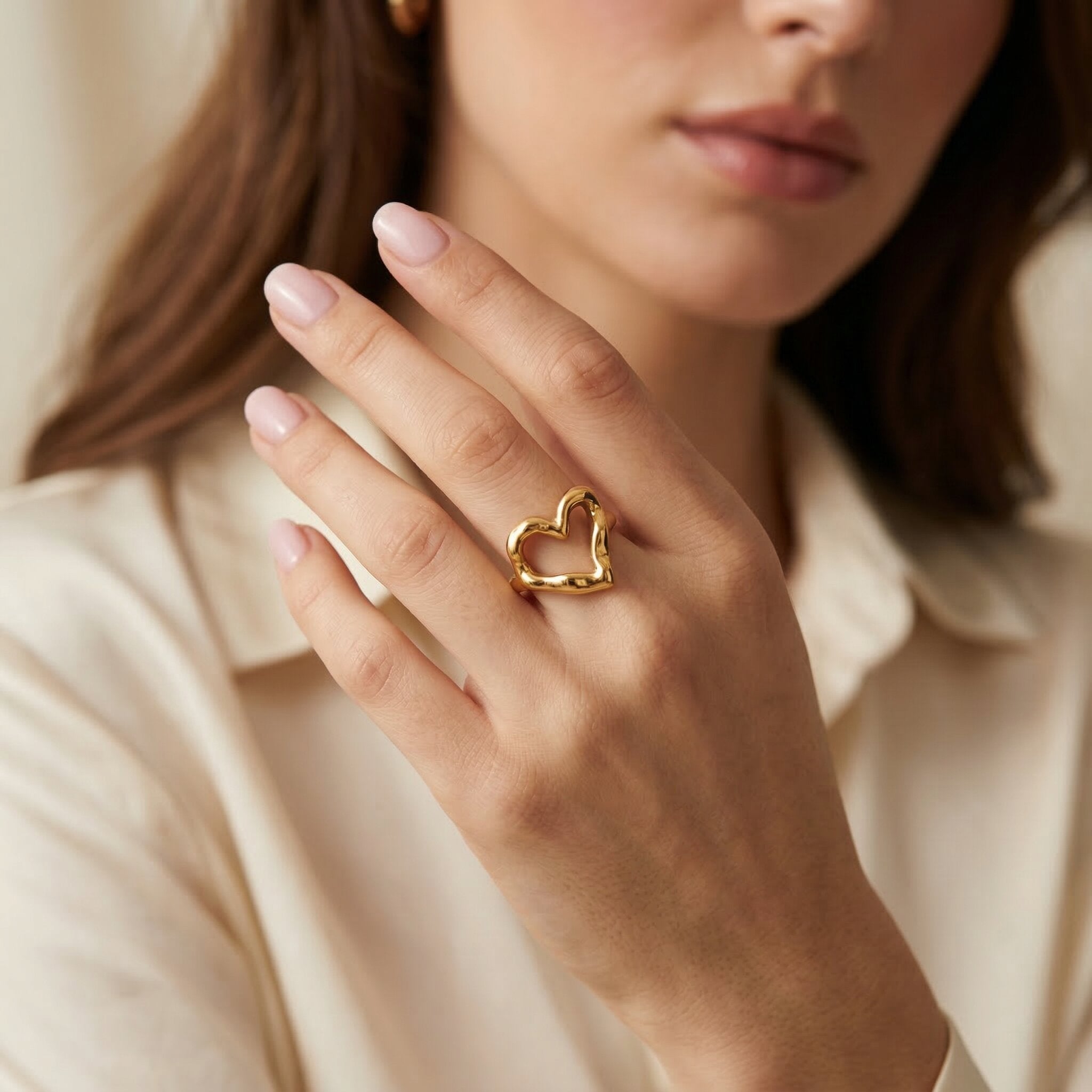 Verity Heart Ring