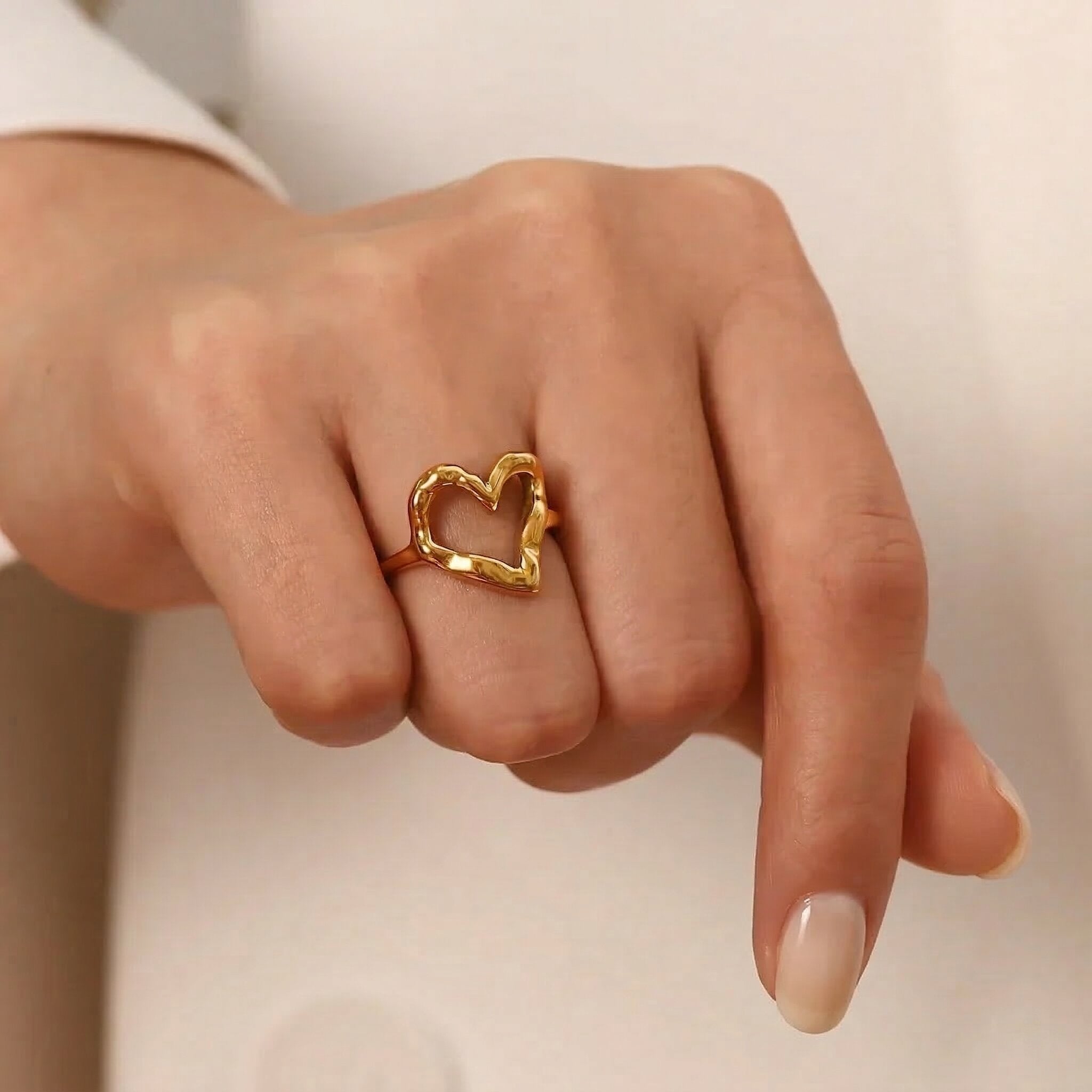 Verity Heart Ring