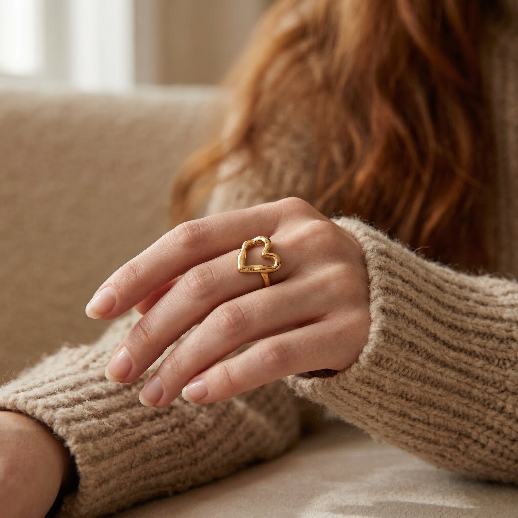 Verity Heart Ring