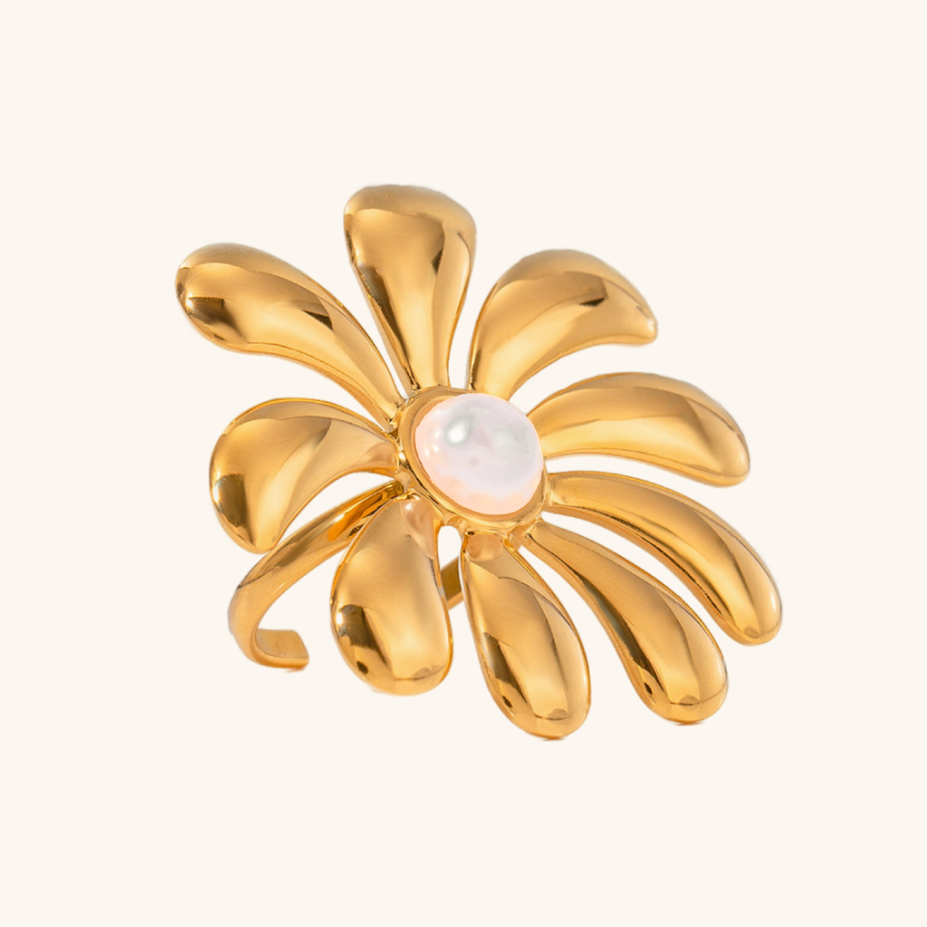 Bellemare Floral Gold Ring