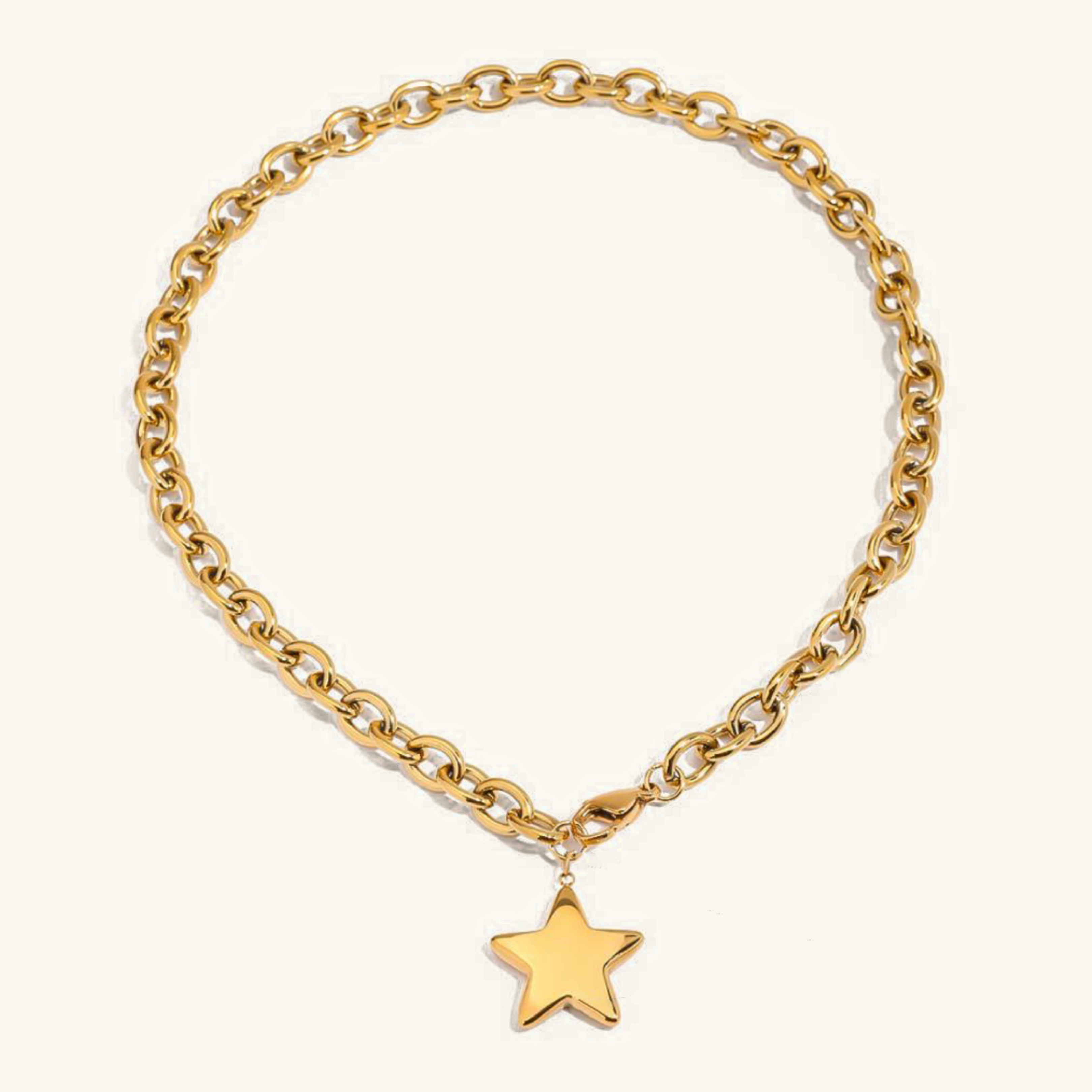 Stellaria Gold Star Pendant