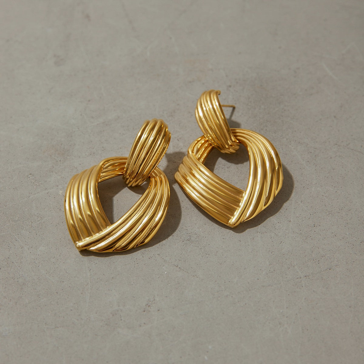 Selma Gold Knot Earrings