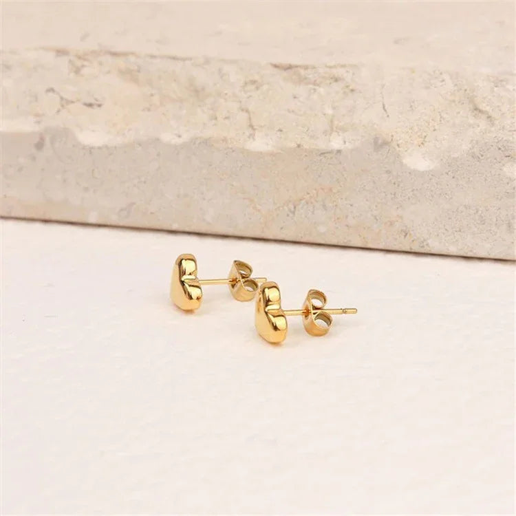 Aiko Gold Earrings