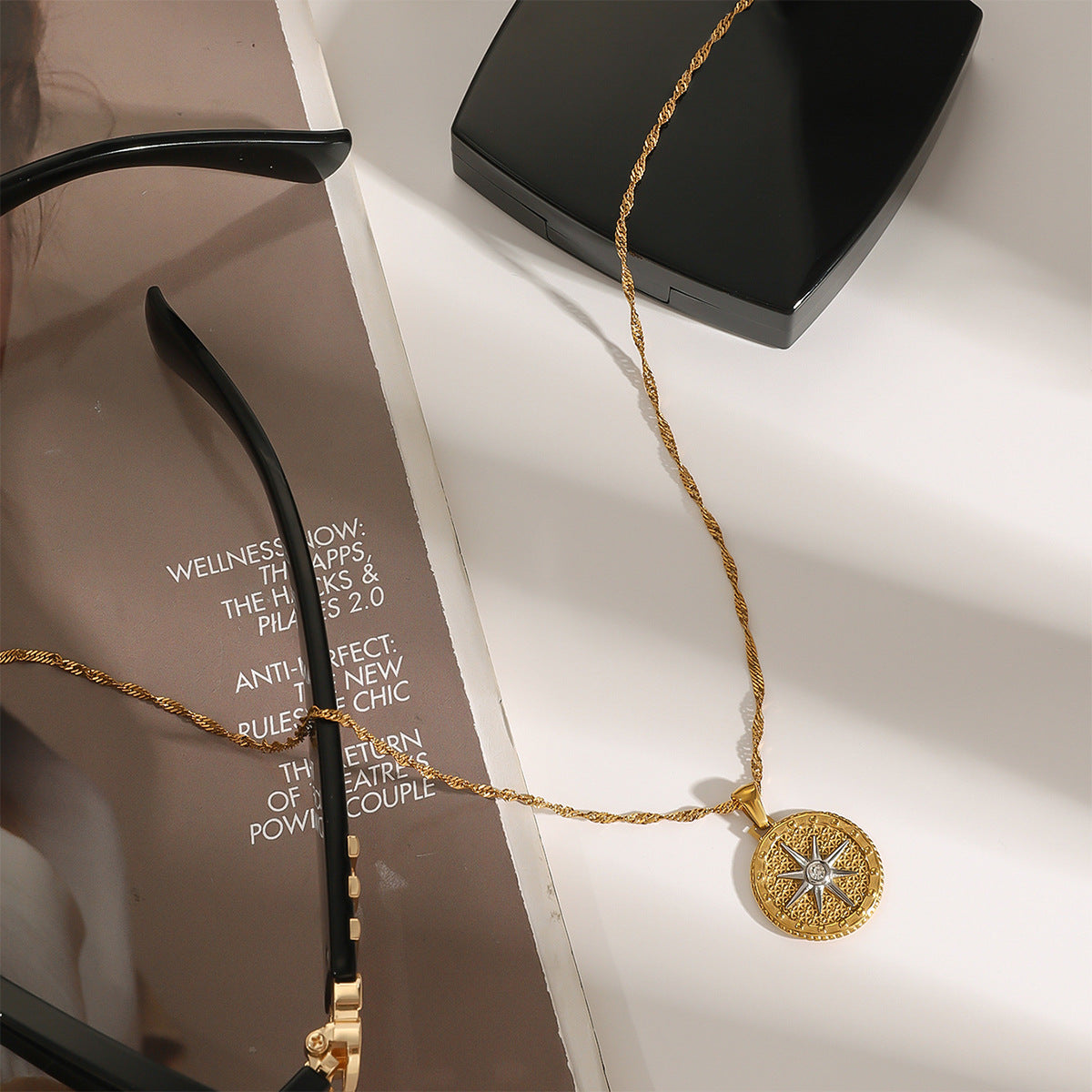 Parker Gold Star Pendant