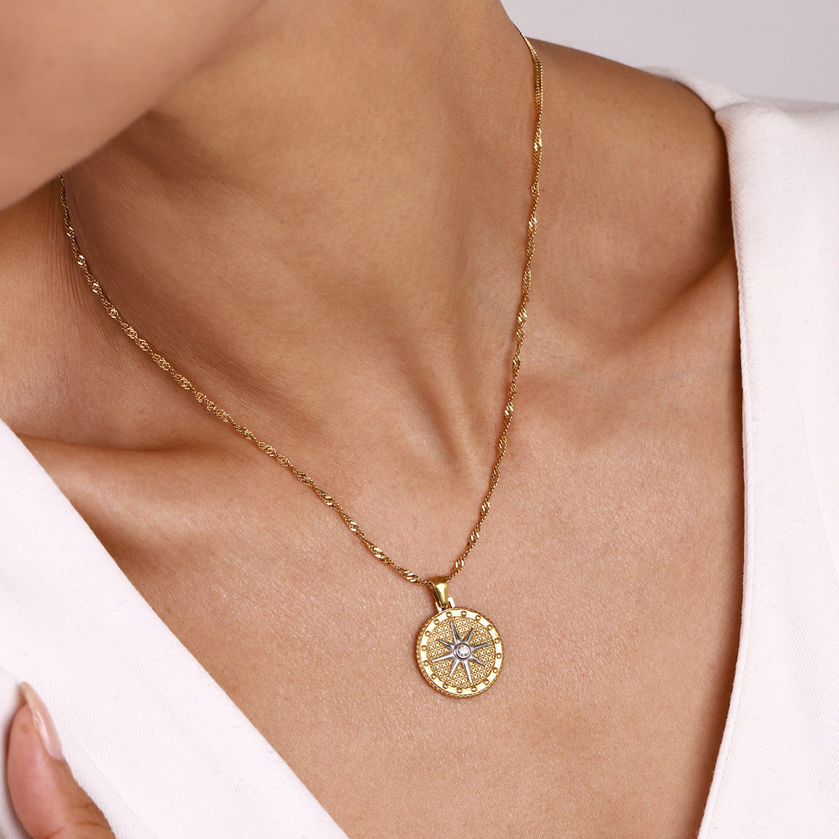 Parker Gold Star Pendant