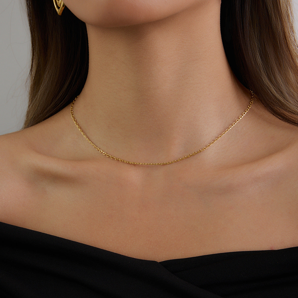 Loraine Gold Chain Necklace