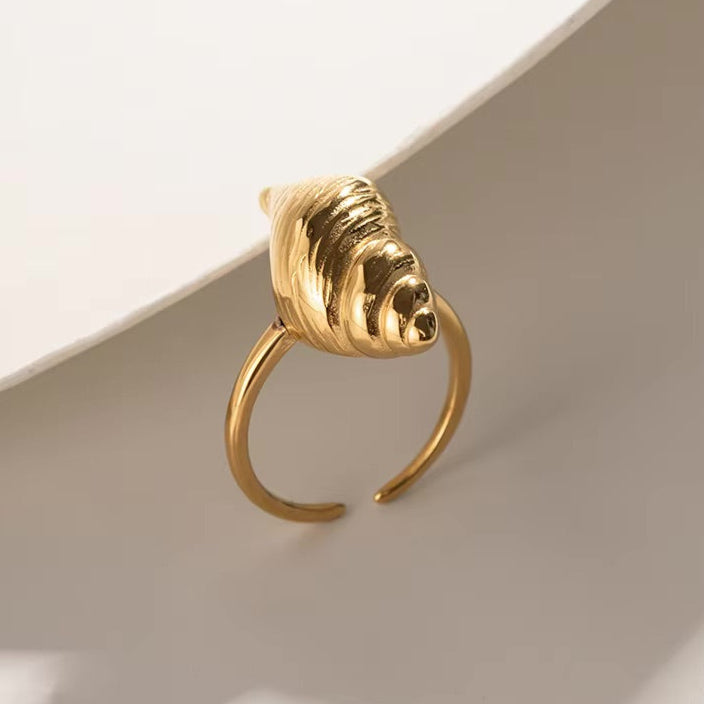 Ohana Sea Conch Gold Ring