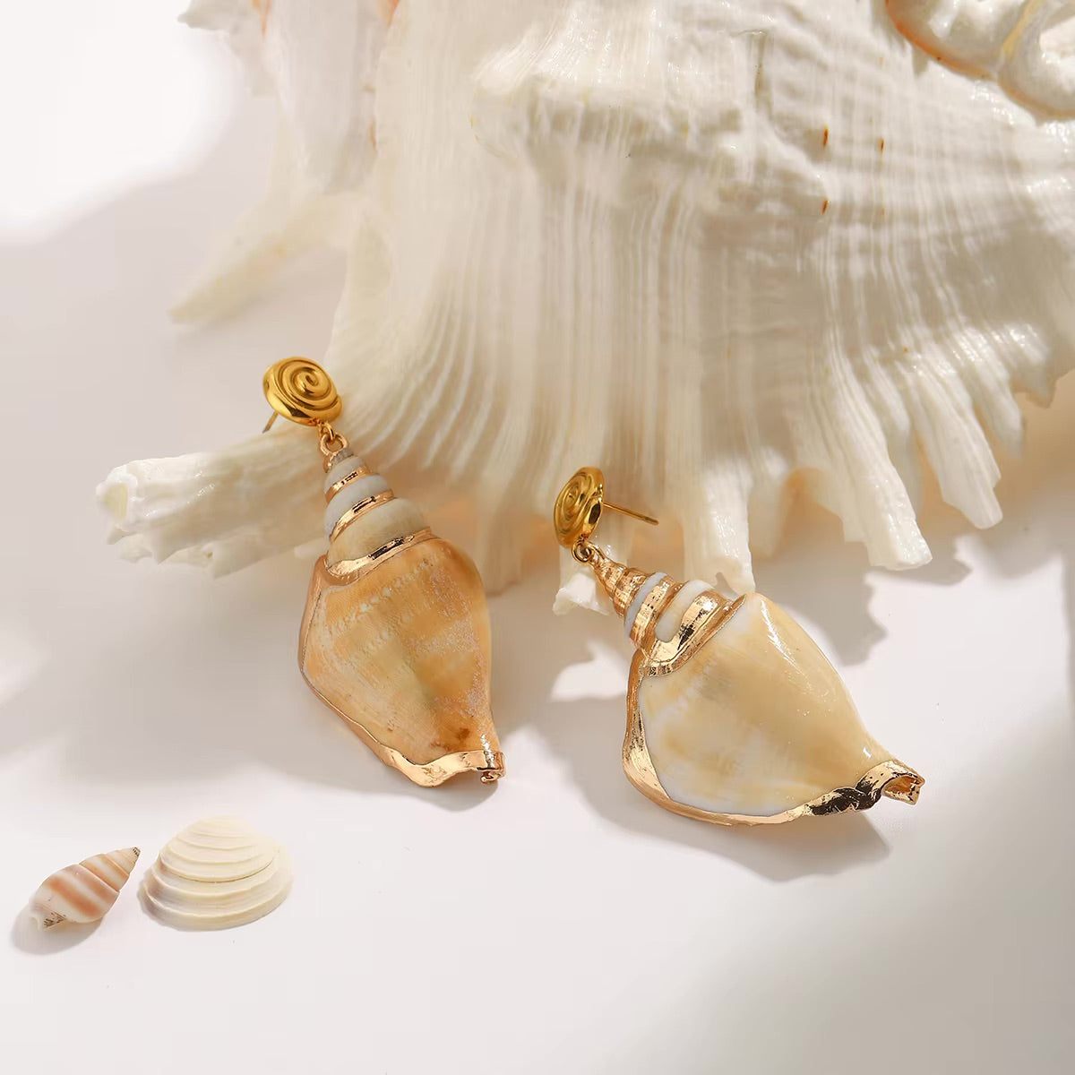 Sabrina Seashell Earrings
