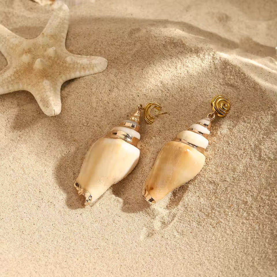 Sabrina Seashell Earrings